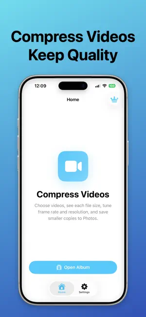 Compress Videos & Resize screenshot 1
