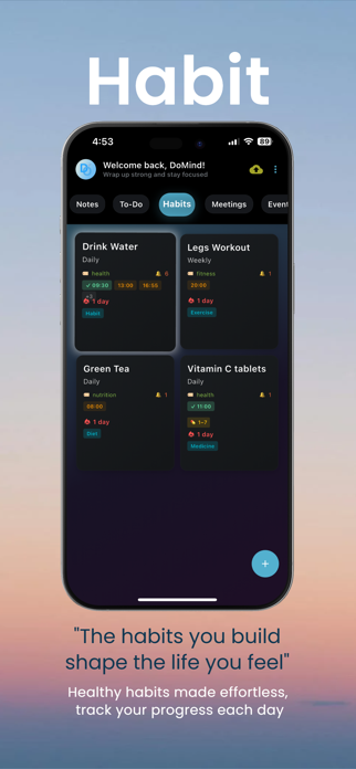 Domind - To Do List & Planner Screenshot 6 of 10