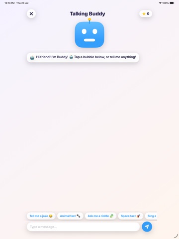 AI4Kids iPad screenshot