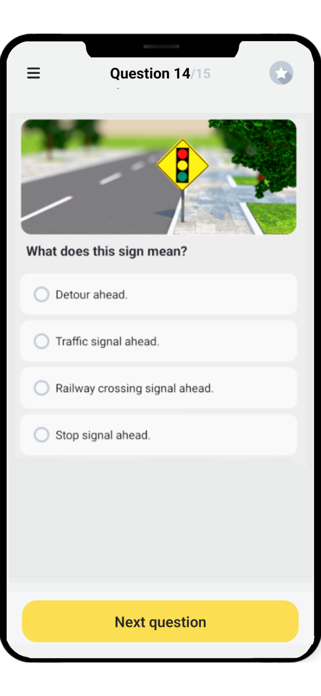 NY Permit Practice Test 2026 Screenshot 5 of 8