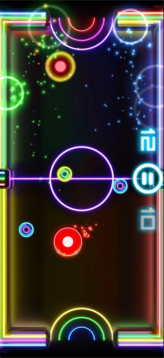 Glow Hockey 2 screenshot 1