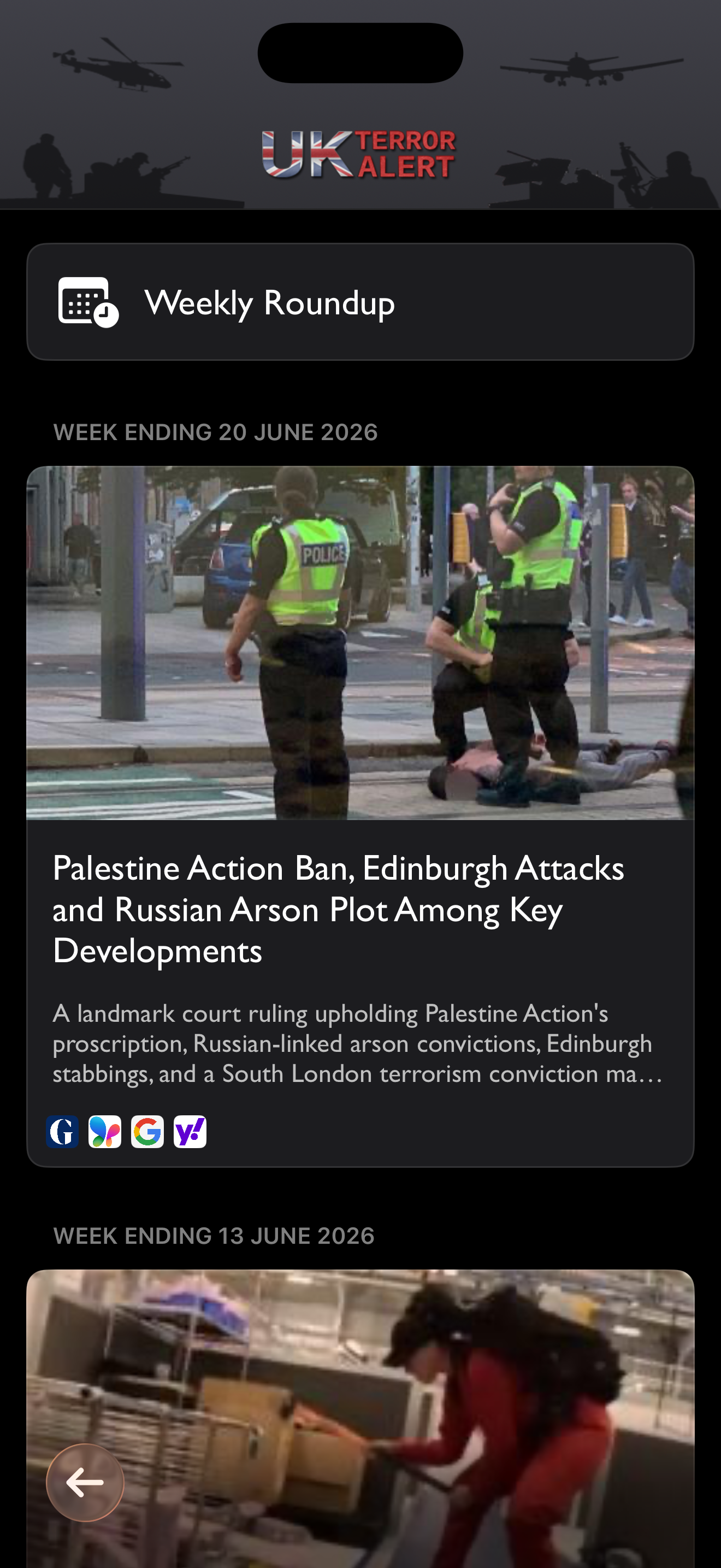 UK Terror Alert