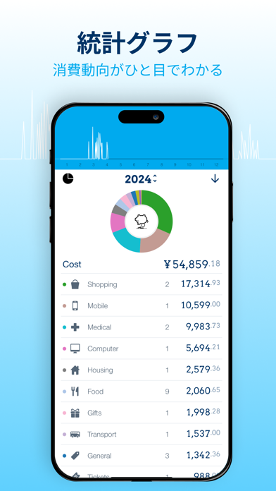 DailyCost － 優雅な家計簿のおすすめ画像4