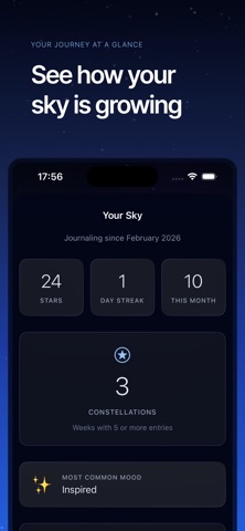 Nightbook - Night Sky Journal screenshot