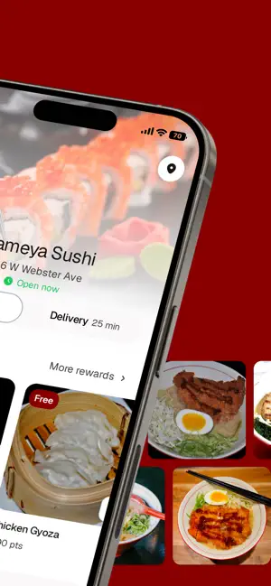 Kameya Sushi screenshot 2