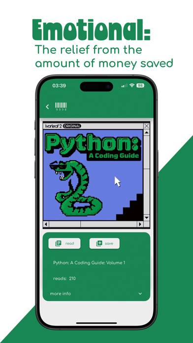 Ivorleaf 2 iPhone screenshot 5 - Book app