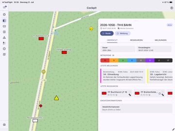 CommandX iPad screenshot