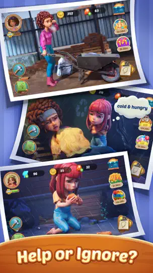Скриншот Seaside Escape®: Merge & Story на iPhone 1