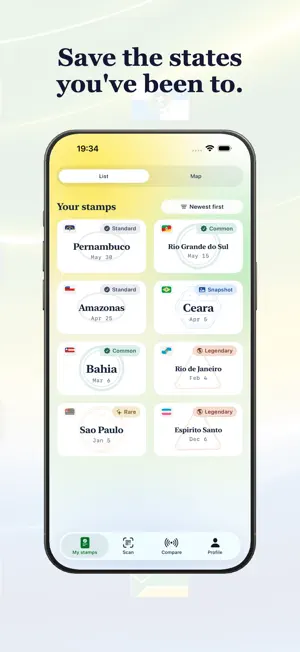 Stamp Hunt Brasil screenshot 2