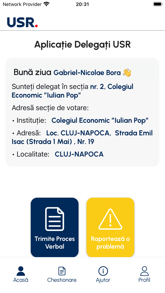 #2. Delegați USR (iOS) 由: Partidul Uniunea Salvati Romania