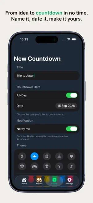 Finally: Countdown Widgets screenshot 4