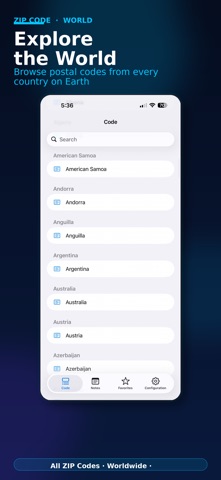 World Postal Zip Code Pro screenshot