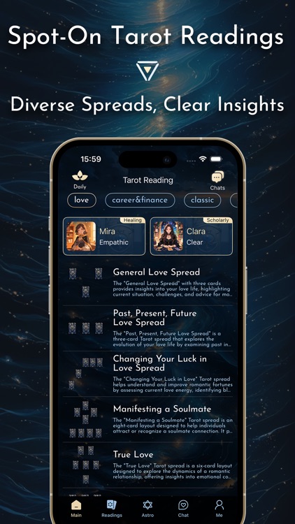 Starry AI Tarot: AI Tarot Card