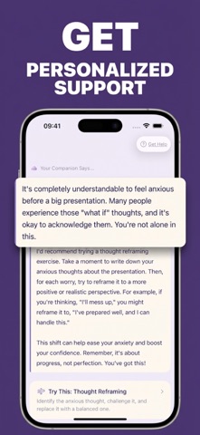CalmMind: CBT Therapy Journal Screenshot 2 of 5