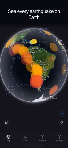 Tremor - Earthquake Tracker screenshot