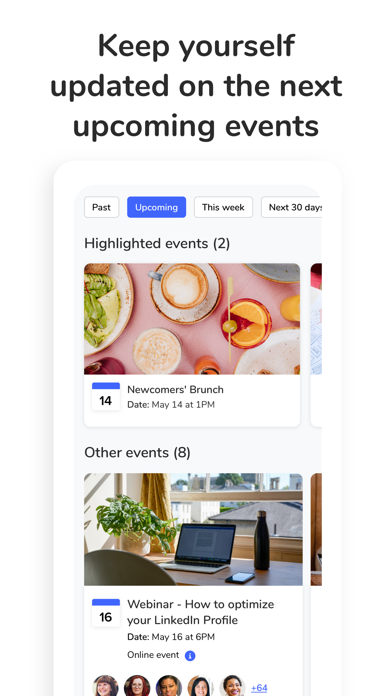 Corridor Connect iPhone screenshot 1 - Social Networking app