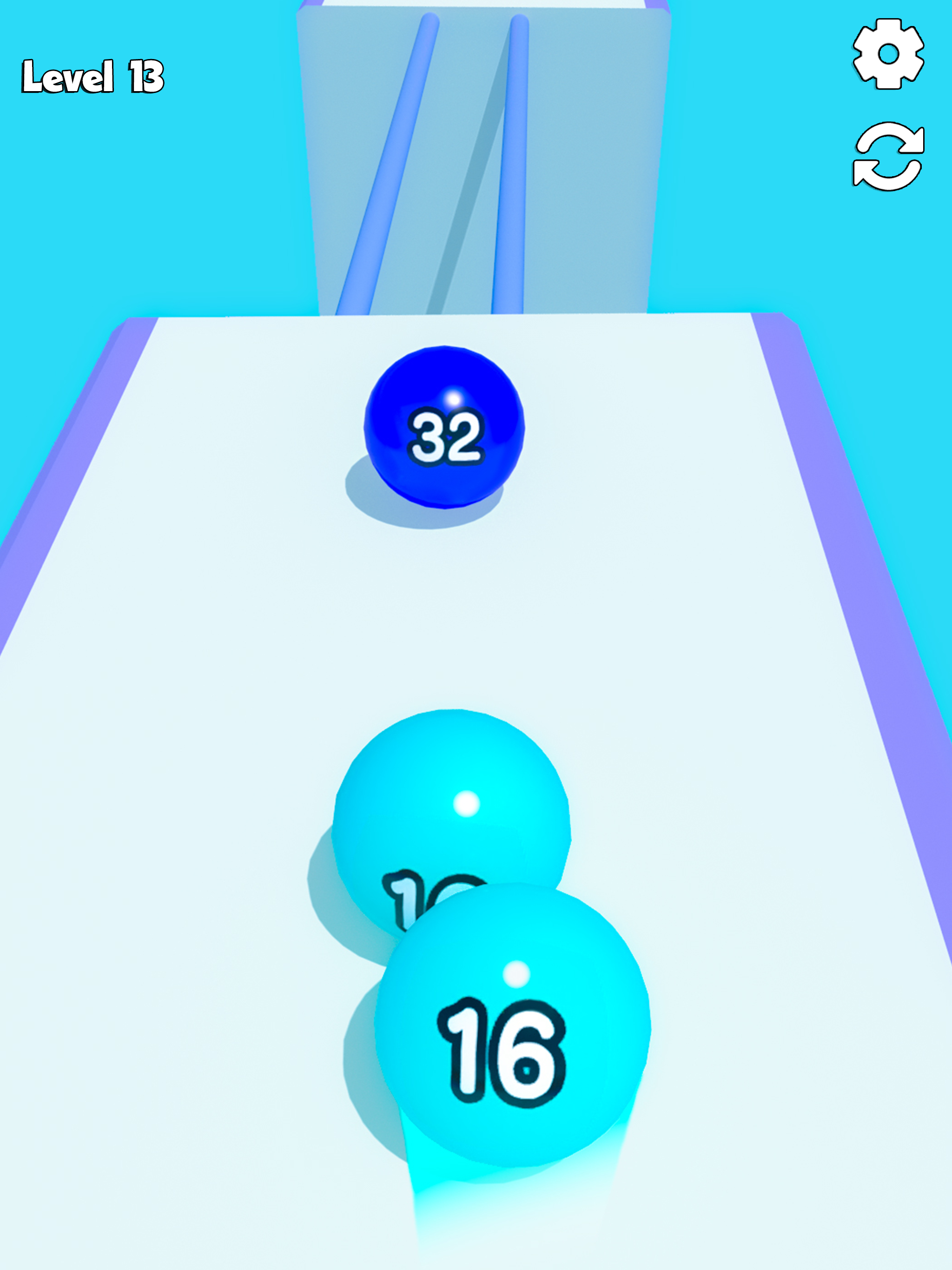 Rolling Ball Numbers Merge