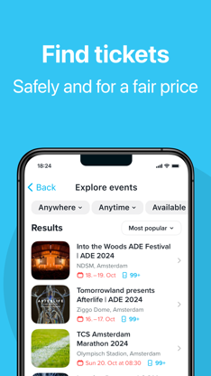 TicketSwap - Buy, Sell Tickets screenshot 2