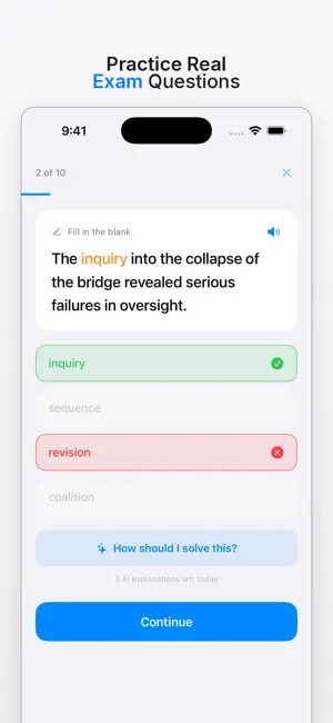 VocabAI: IELTS & TOEFL Words screenshot 2