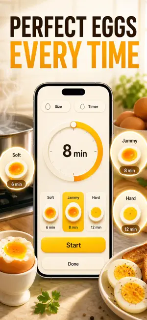 Egg Timer: Boiled Egg Cook screenshot 1