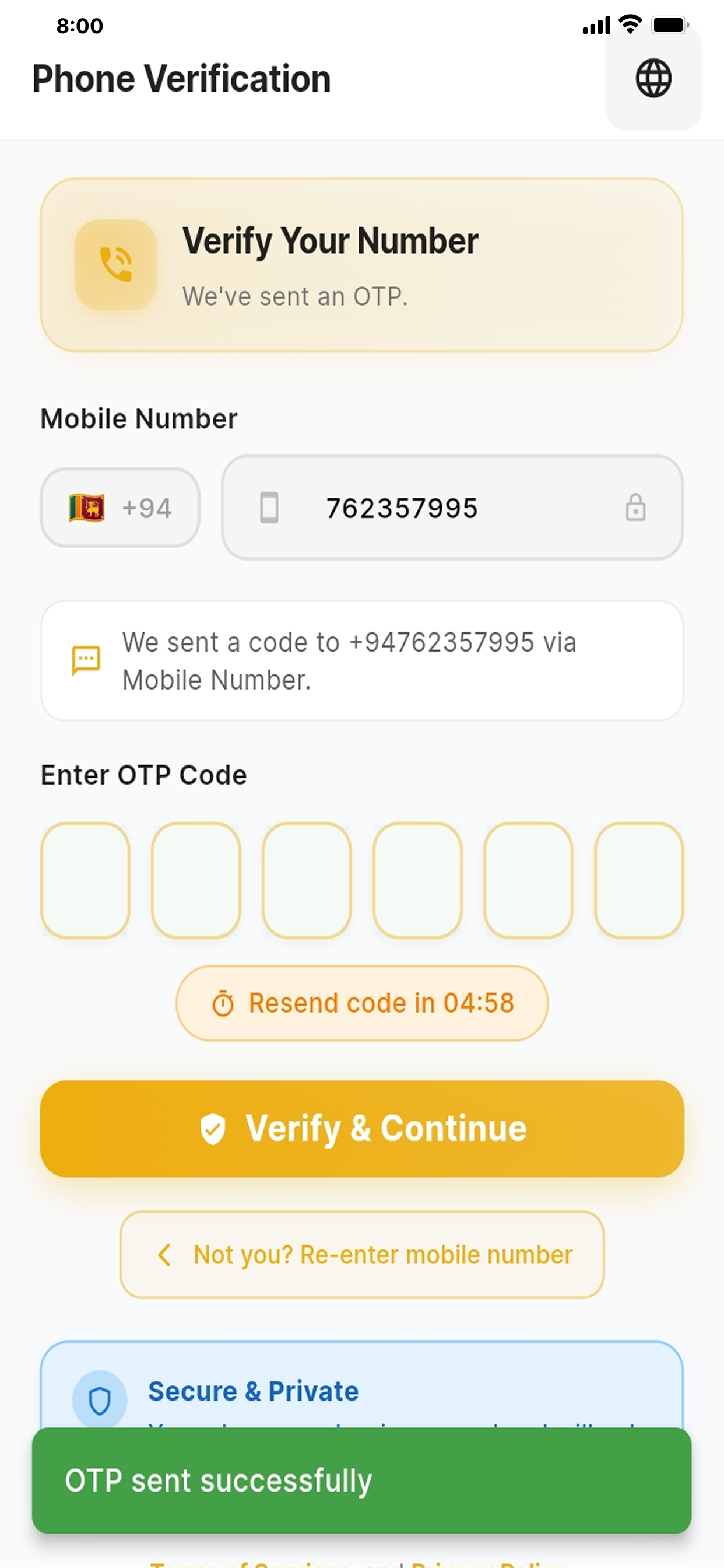 EzRide Rider App