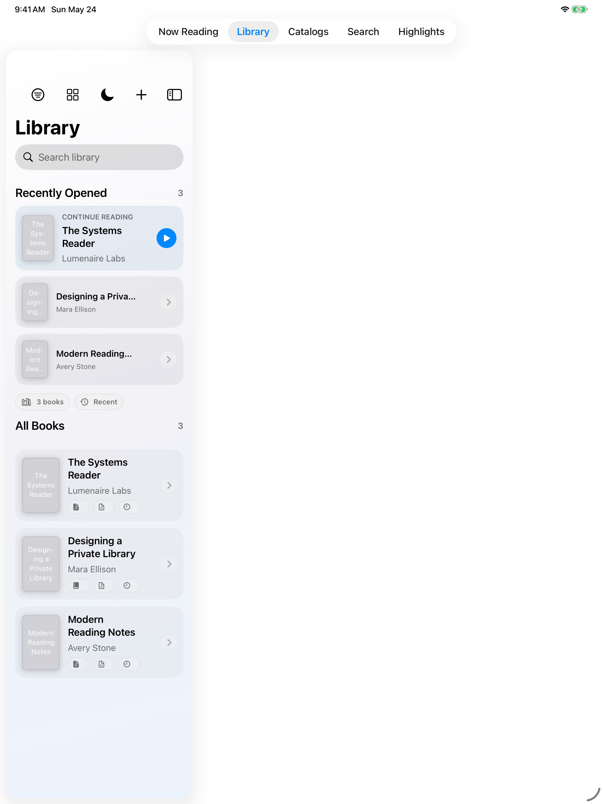 Nimbus Reader screenshot 6