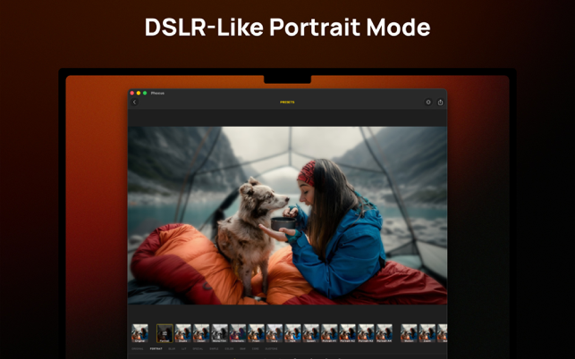 Phocus: DSLR Portrait Camera Screenshot