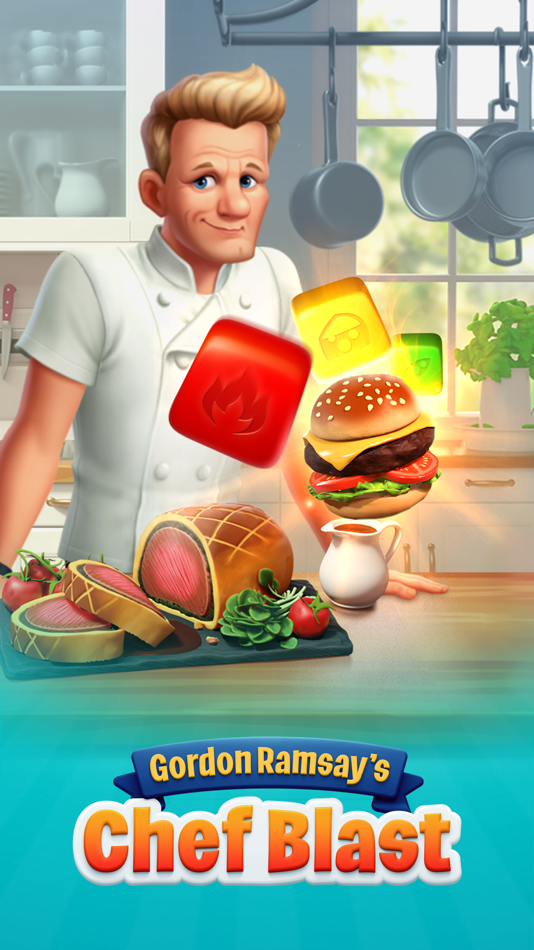 #8. Gordon Ramsay: Chef Blast (iOS) di: Outplay Entertainment Ltd