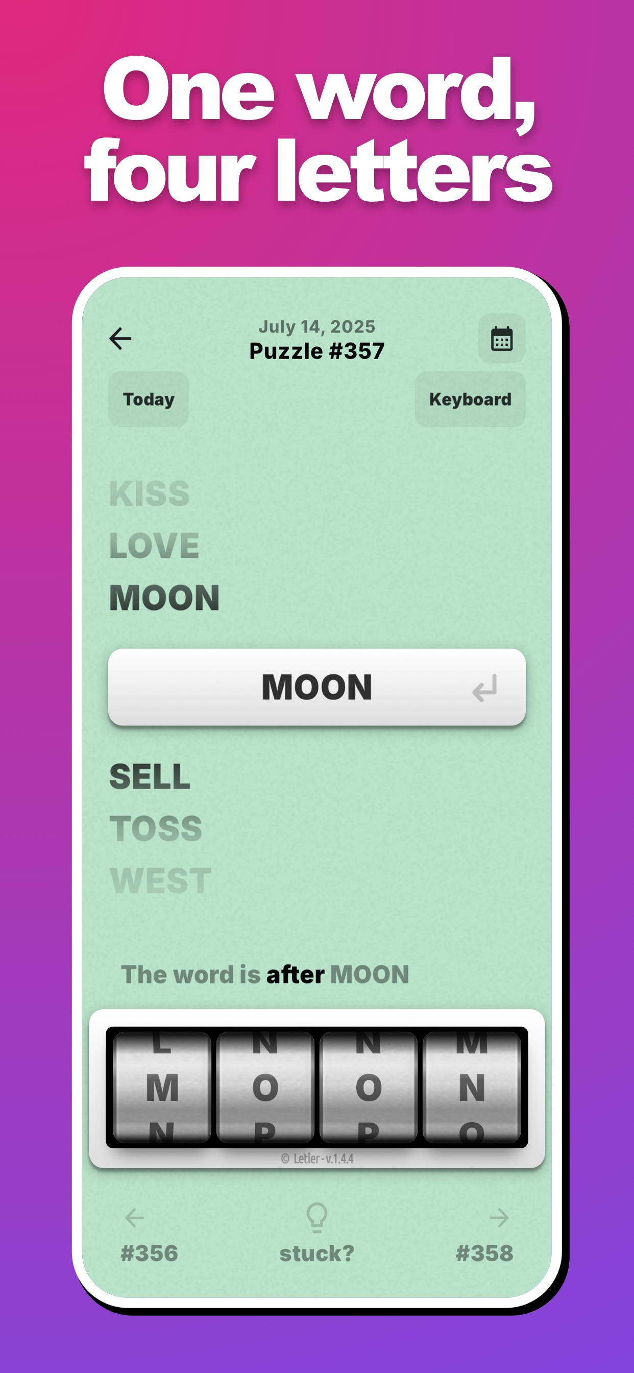 Letler: Daily Word Game