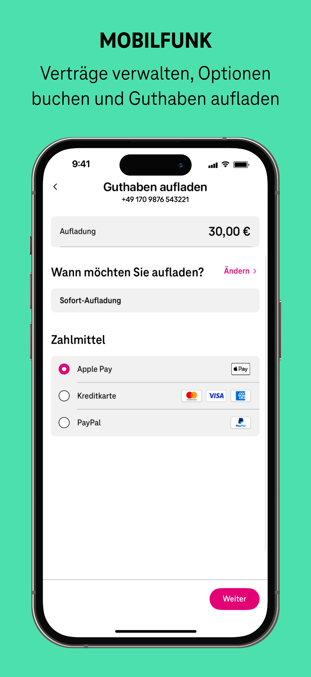 MeinMagenta: Handy & Festnetz