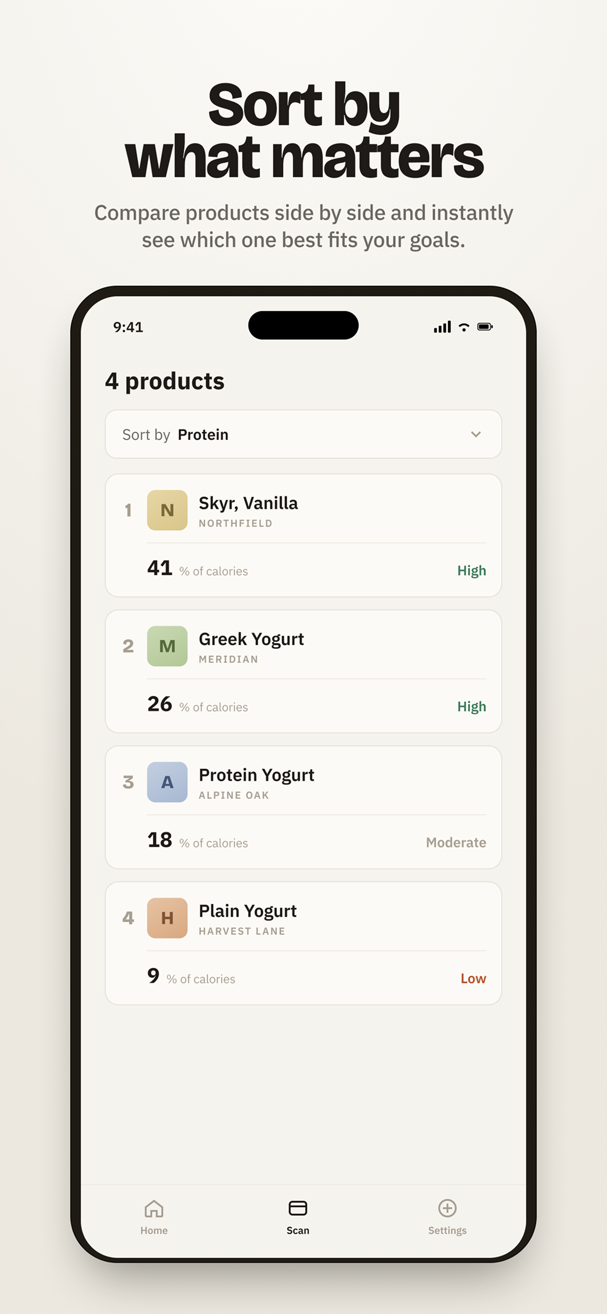 Presto - Nutrition scanner screenshot 3