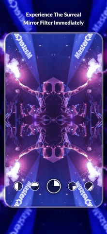 MirrorCam: Symmetry Maker iPhone screenshot