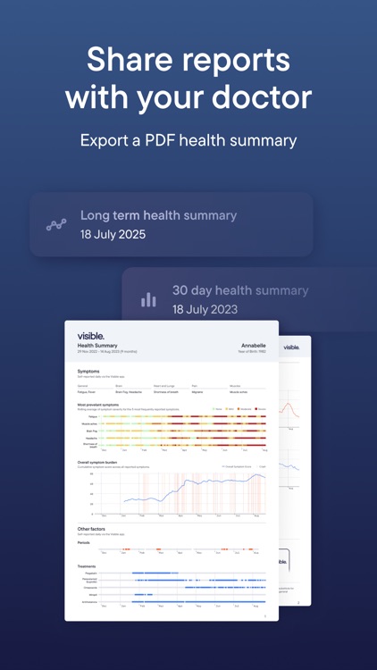 Visible: Pacing for illness screenshot-6