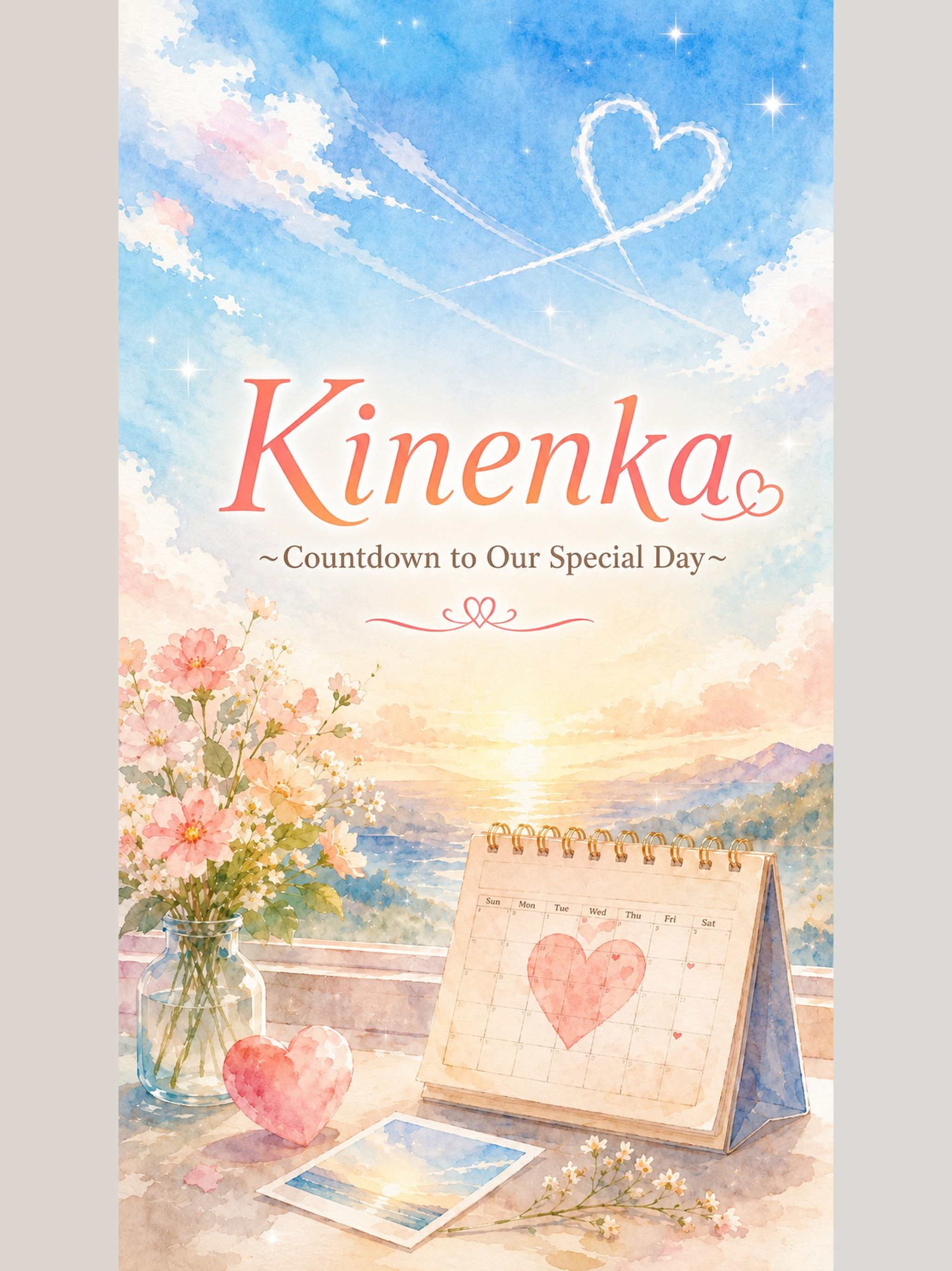 Kinenka - AnniversaryCountdown screenshot 9