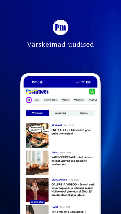 Screenshot #3 pour Postimees