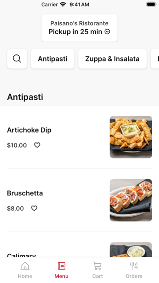 App screenshot
