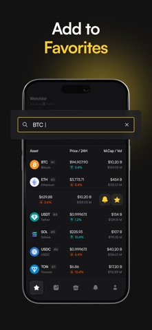 Crypto Live Tracker: KeepCoin screenshot