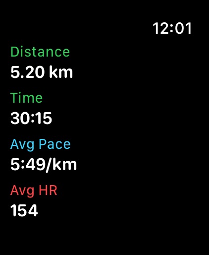 Apple Watch screenshot