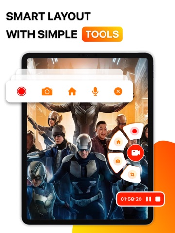 Screen Recorder - Record Video iPad screenshot