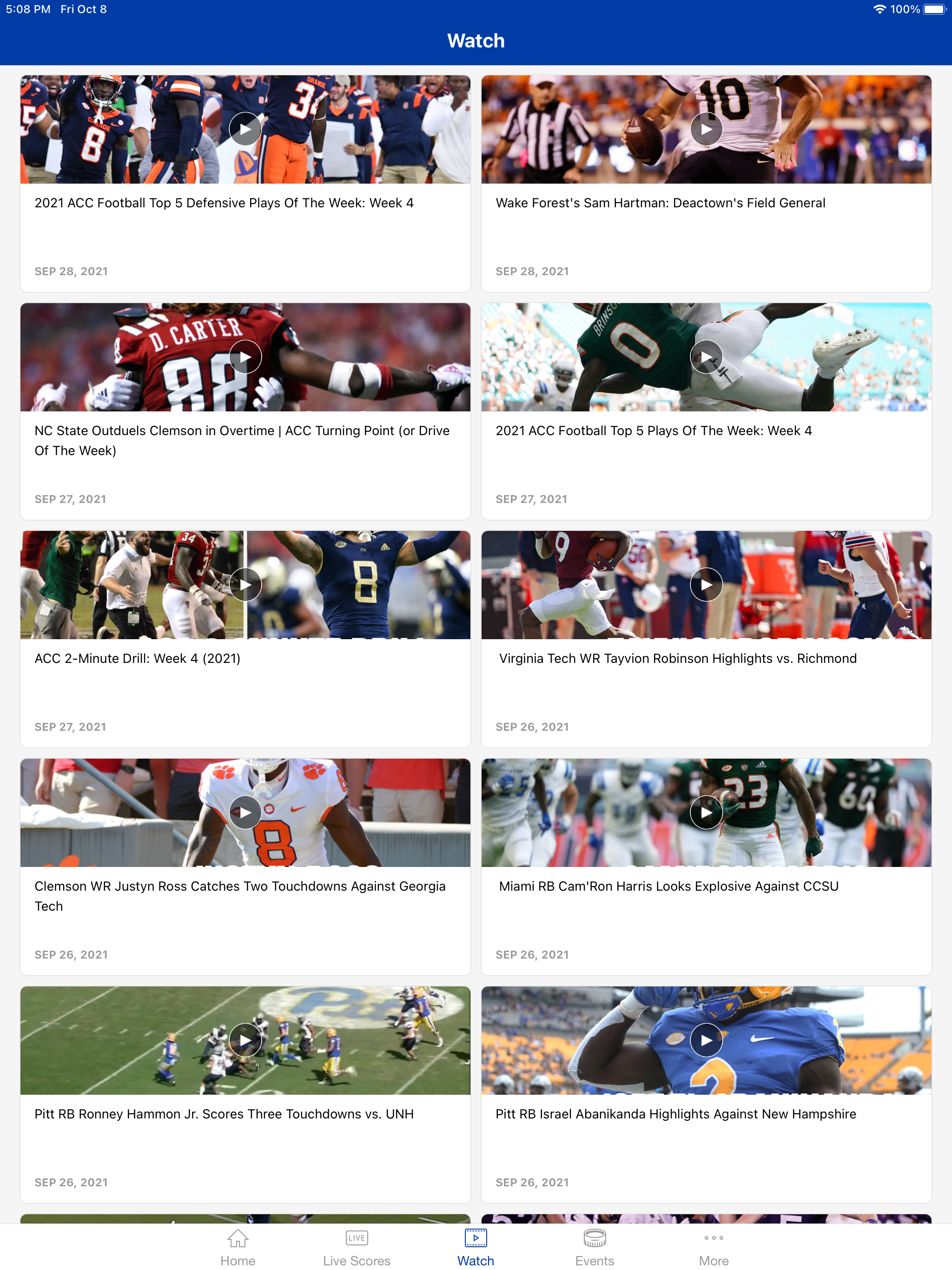 The ACC App