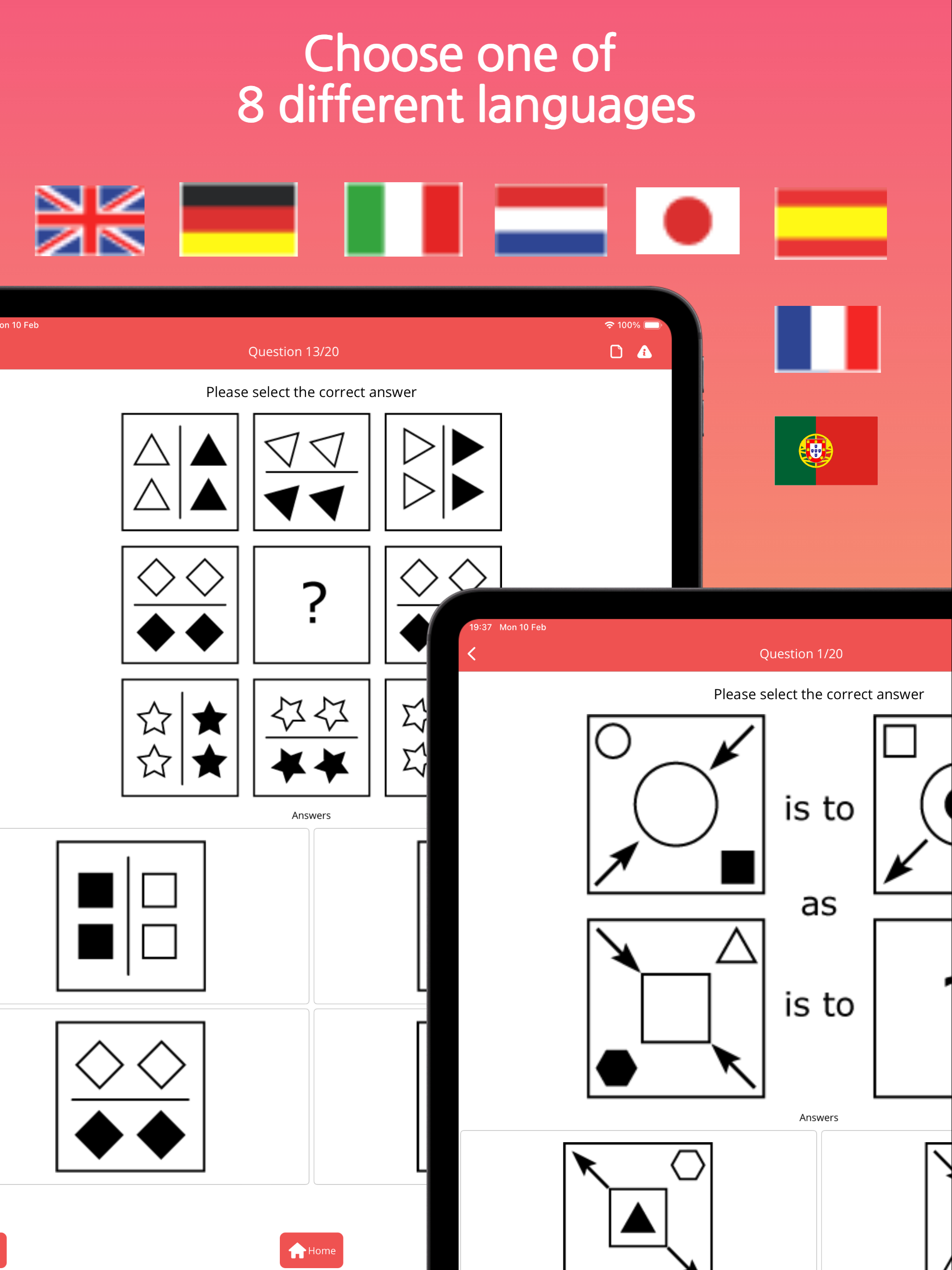 Abstract Reasoning Test Pro