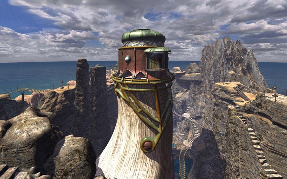 #1. Myst III: Exile (macOS) By: Cyan Worlds