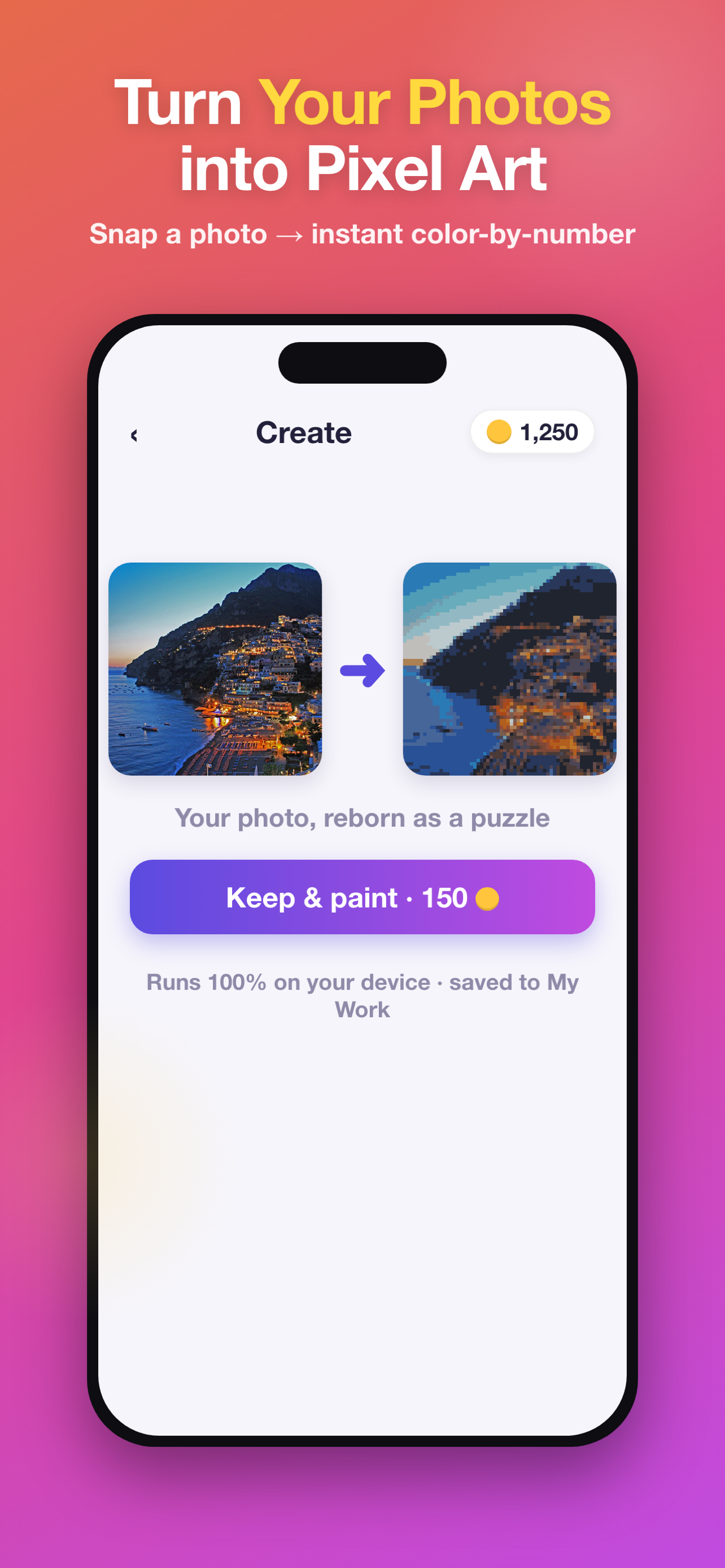 Pixel Paint: Color by Number