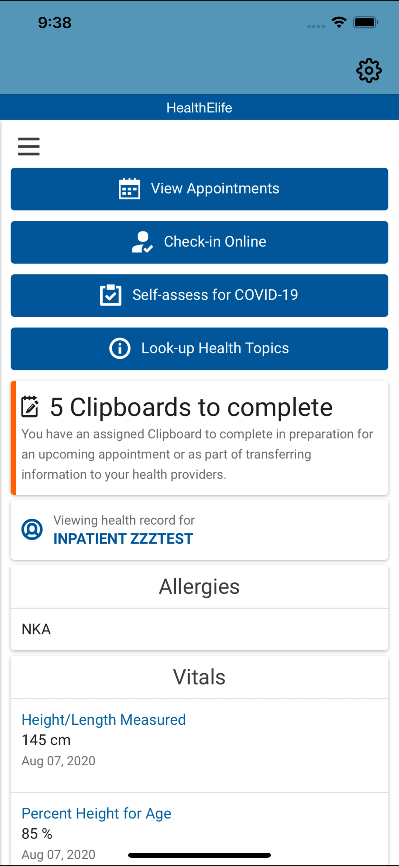 Northern Health - HealthElife