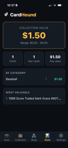 CardHound: Card Scanner Screenshot 3 of 3
