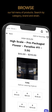 The High End Dispensary iPhone screenshot