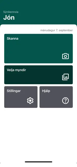 Regla Skönnun screenshot 1
