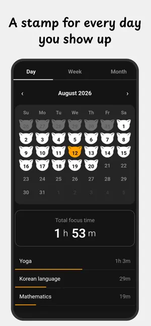 Focusnyang : Pomodoro Timer screenshot 4