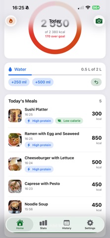 App screenshot
