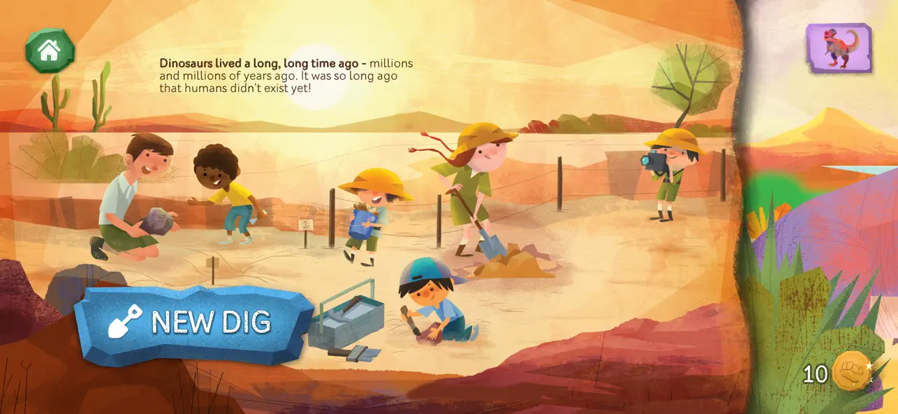 Screenshot #1 pour Smithsonian: Dinosaurs